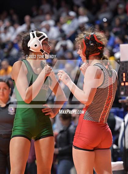 Thumbnail 3 in UIL State Championships - 5A 110lb Final photogallery.