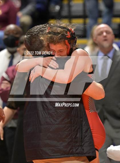 Thumbnail 3 in UIL State Championships - 5A 110lb Final photogallery.