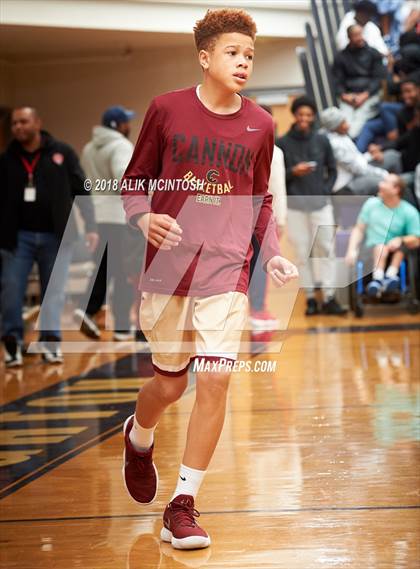 Thumbnail 1 in Cannon vs. Word of God Christian Academy (John Wall Holiday Invitational) photogallery.