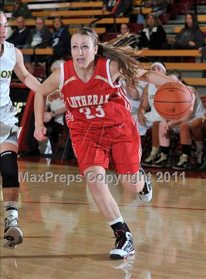 Thumbnail 1 in Orange Lutheran vs. Edison (Nike Extravaganza) photogallery.