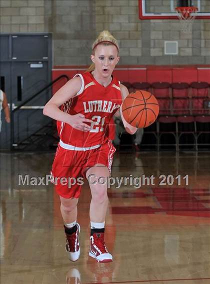 Thumbnail 1 in Orange Lutheran vs. Edison (Nike Extravaganza) photogallery.