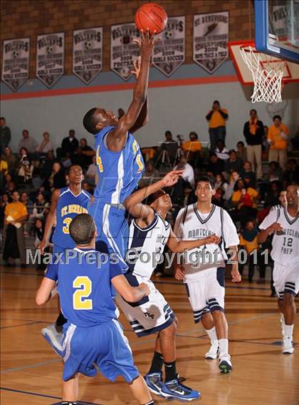 Thumbnail 2 in Montclair Prep vs. St. Bernard (CIF SS Playoffs) photogallery.