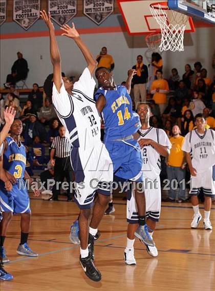 Thumbnail 1 in Montclair Prep vs. St. Bernard (CIF SS Playoffs) photogallery.