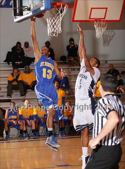 Thumbnail 1 in Montclair Prep vs. St. Bernard (CIF SS Playoffs) photogallery.