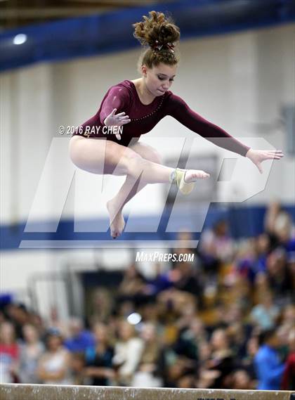 Thumbnail 1 in CHSAA Gymnastics (4A and 5A Individual Finals) photogallery.