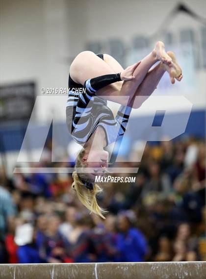 Thumbnail 2 in CHSAA Gymnastics (4A and 5A Individual Finals) photogallery.
