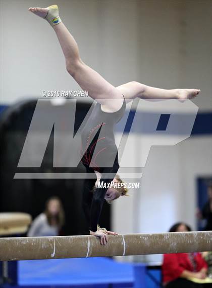 Thumbnail 1 in CHSAA Gymnastics (4A and 5A Individual Finals) photogallery.