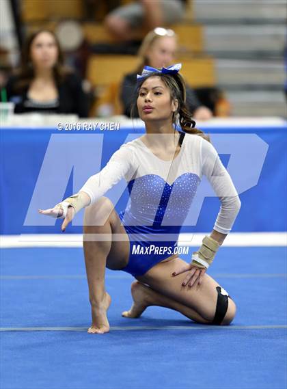 Thumbnail 2 in CHSAA Gymnastics (4A and 5A Individual Finals) photogallery.