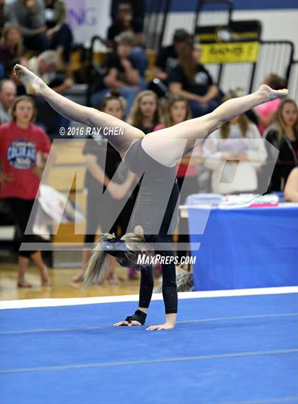 Thumbnail 2 in CHSAA Gymnastics (4A and 5A Individual Finals) photogallery.