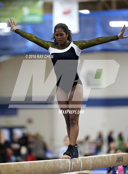 Thumbnail 2 in CHSAA Gymnastics (4A and 5A Individual Finals) photogallery.
