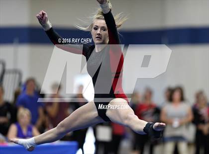 Thumbnail 1 in CHSAA Gymnastics (4A and 5A Individual Finals) photogallery.