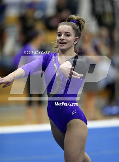 Thumbnail 1 in CHSAA Gymnastics (4A and 5A Individual Finals) photogallery.