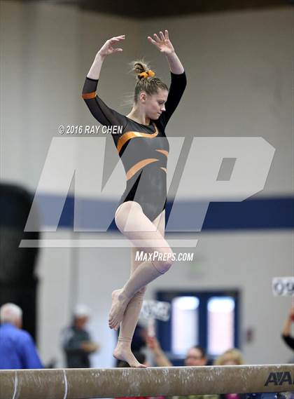 Thumbnail 1 in CHSAA Gymnastics (4A and 5A Individual Finals) photogallery.
