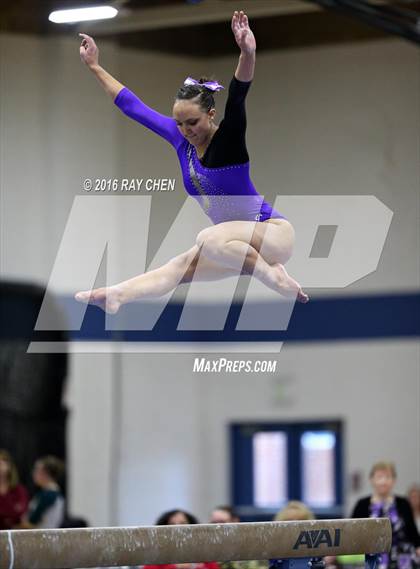 Thumbnail 2 in CHSAA Gymnastics (4A and 5A Individual Finals) photogallery.