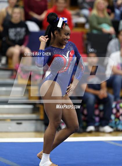 Thumbnail 1 in CHSAA Gymnastics (4A and 5A Individual Finals) photogallery.