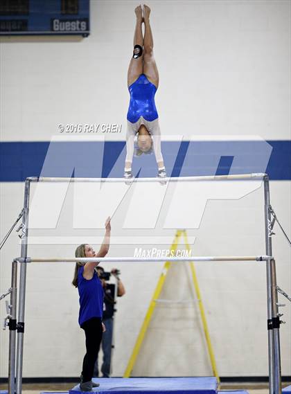 Thumbnail 2 in CHSAA Gymnastics (4A and 5A Individual Finals) photogallery.