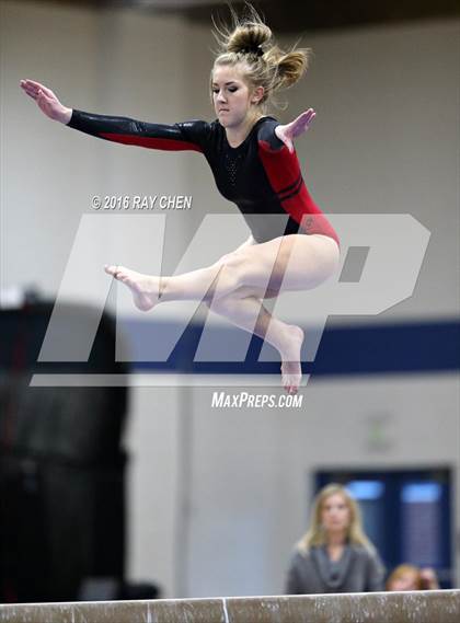 Thumbnail 1 in CHSAA Gymnastics (4A and 5A Individual Finals) photogallery.