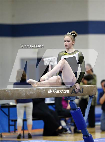 Thumbnail 1 in CHSAA Gymnastics (4A and 5A Individual Finals) photogallery.
