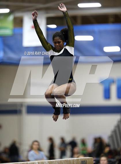 Thumbnail 1 in CHSAA Gymnastics (4A and 5A Individual Finals) photogallery.