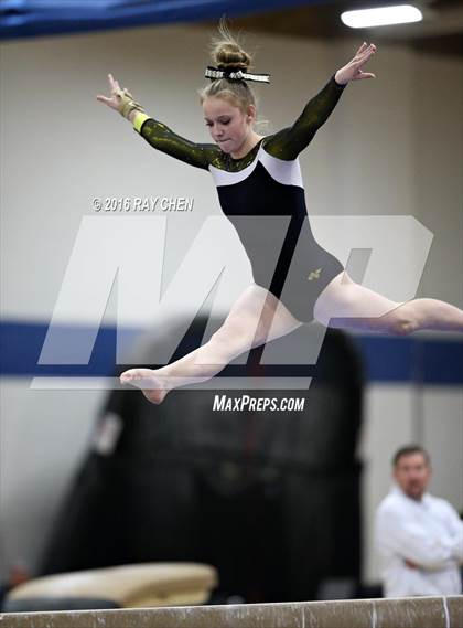 Thumbnail 1 in CHSAA Gymnastics (4A and 5A Individual Finals) photogallery.
