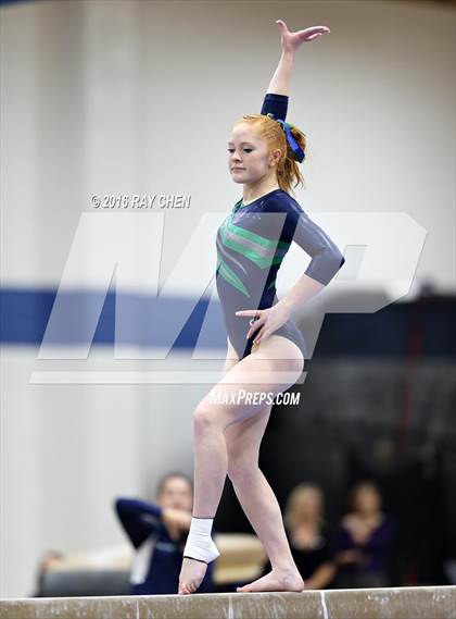Thumbnail 1 in CHSAA Gymnastics (4A and 5A Individual Finals) photogallery.