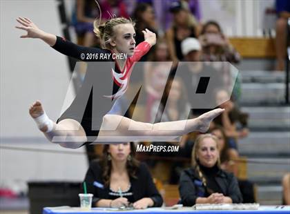 Thumbnail 1 in CHSAA Gymnastics (4A and 5A Individual Finals) photogallery.