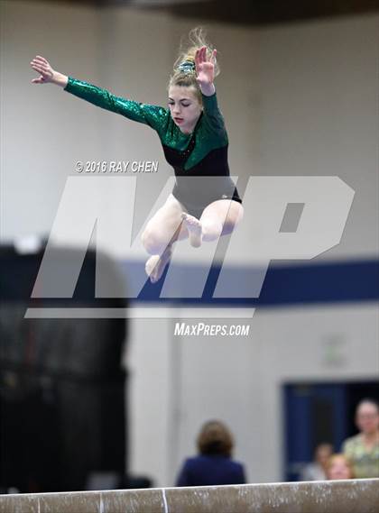 Thumbnail 1 in CHSAA Gymnastics (4A and 5A Individual Finals) photogallery.