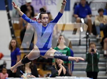 Thumbnail 1 in CHSAA Gymnastics (4A and 5A Individual Finals) photogallery.