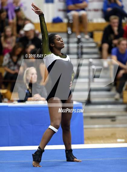 Thumbnail 1 in CHSAA Gymnastics (4A and 5A Individual Finals) photogallery.