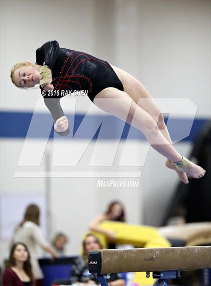 Thumbnail 1 in CHSAA Gymnastics (4A and 5A Individual Finals) photogallery.