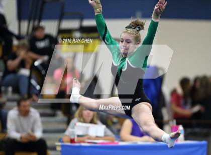 Thumbnail 1 in CHSAA Gymnastics (4A and 5A Individual Finals) photogallery.