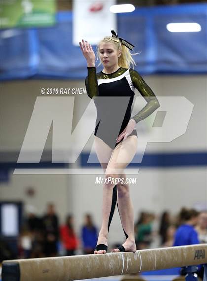 Thumbnail 1 in CHSAA Gymnastics (4A and 5A Individual Finals) photogallery.