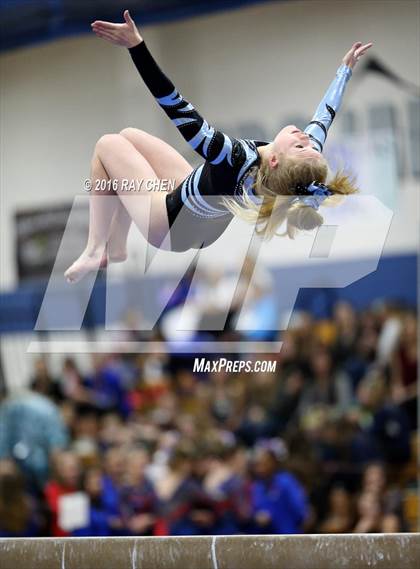 Thumbnail 1 in CHSAA Gymnastics (4A and 5A Individual Finals) photogallery.