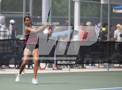 Thumbnail 2 in Rouse vs Jordan (UIL 5A Girls Singles State Quarterfinal) photogallery.