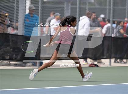 Thumbnail 2 in Rouse vs Jordan (UIL 5A Girls Singles State Quarterfinal) photogallery.