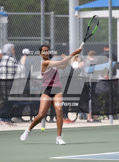 Thumbnail 3 in Rouse vs Jordan (UIL 5A Girls Singles State Quarterfinal) photogallery.