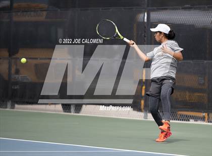 Thumbnail 2 in Rouse vs Jordan (UIL 5A Girls Singles State Quarterfinal) photogallery.