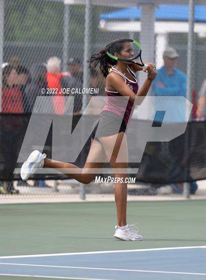 Thumbnail 1 in Rouse vs Jordan (UIL 5A Girls Singles State Quarterfinal) photogallery.