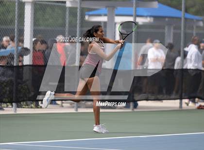 Thumbnail 3 in Rouse vs Jordan (UIL 5A Girls Singles State Quarterfinal) photogallery.