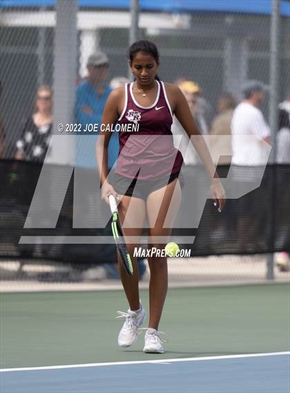 Thumbnail 3 in Rouse vs Jordan (UIL 5A Girls Singles State Quarterfinal) photogallery.