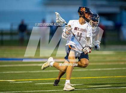Thumbnail 3 in Holy Trinity Episcopal Academy @ Benjamin (FHSAA 1A Regional Semifinal) photogallery.