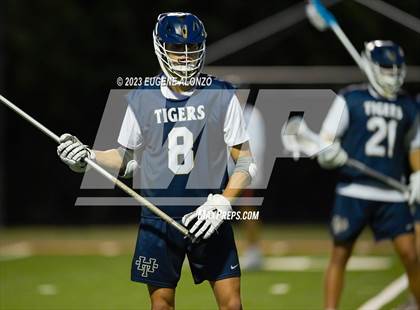 Thumbnail 2 in Holy Trinity Episcopal Academy @ Benjamin (FHSAA 1A Regional Semifinal) photogallery.