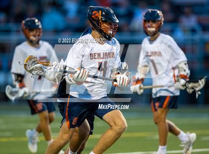 Thumbnail 3 in Holy Trinity Episcopal Academy @ Benjamin (FHSAA 1A Regional Semifinal) photogallery.