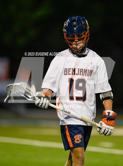 Thumbnail 3 in Holy Trinity Episcopal Academy @ Benjamin (FHSAA 1A Regional Semifinal) photogallery.