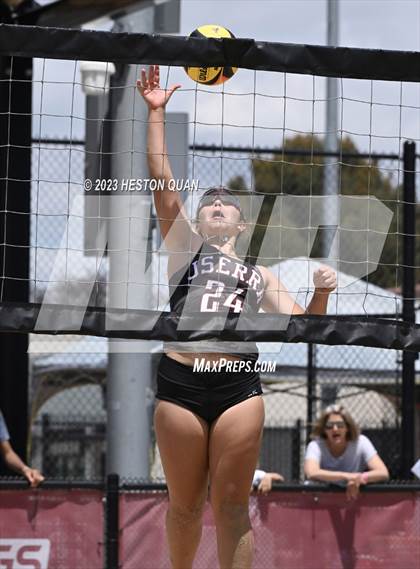 Thumbnail 3 in JSerra Catholic vs. Redondo Union (CIF-SS D1 Semi-Final) photogallery.