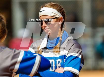 Thumbnail 3 in Hart County vs West Laurens (GHSA Slow Pitch Semifinal) photogallery.