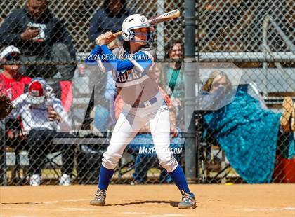 Thumbnail 2 in Hart County vs West Laurens (GHSA Slow Pitch Semifinal) photogallery.