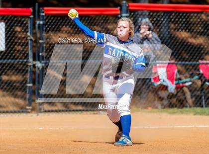Thumbnail 2 in Hart County vs West Laurens (GHSA Slow Pitch Semifinal) photogallery.