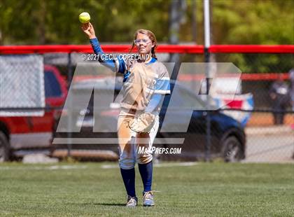 Thumbnail 2 in Hart County vs West Laurens (GHSA Slow Pitch Semifinal) photogallery.