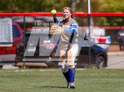 Thumbnail 3 in Hart County vs West Laurens (GHSA Slow Pitch Semifinal) photogallery.